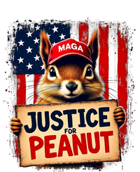 Justice For Peanut The Squirrel Peanut Squirrel Maga Women's Crop Top Tee