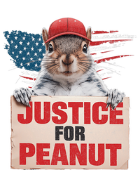 Justice For Peanut The Squirrel Peanut Squirrel Lovers America Flag Design Tall Sweatshirt