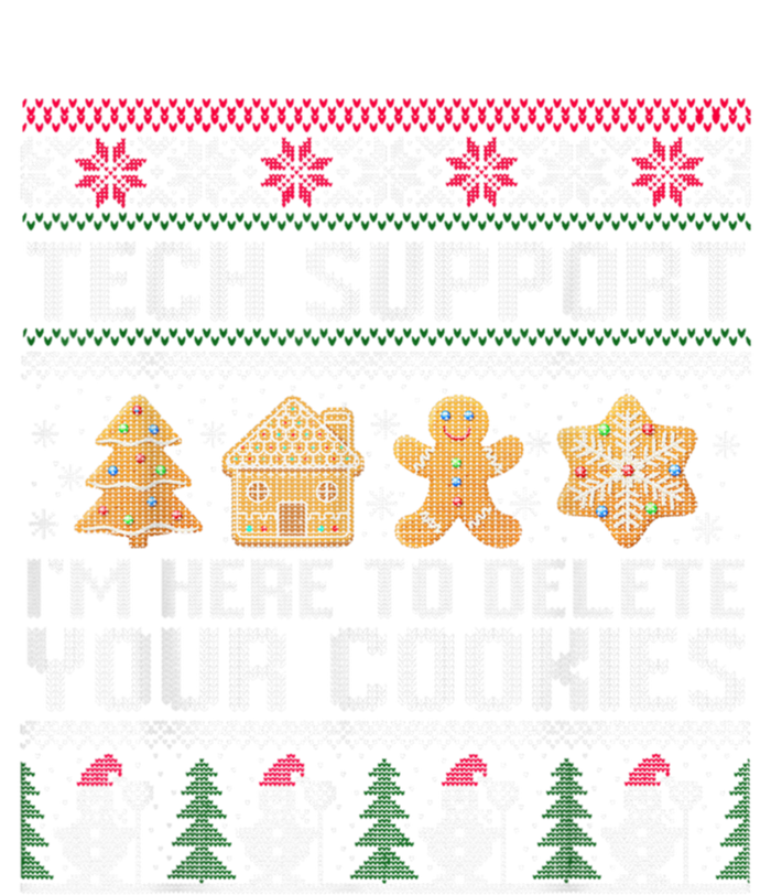 Techsupport I’M Here To Delete Your Cookies Christmas Women's T-Shirt