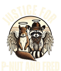 Pnut Justice For Fred The Raccoon And Peanut The Squirrel Garment-Dyed Sweatshirt