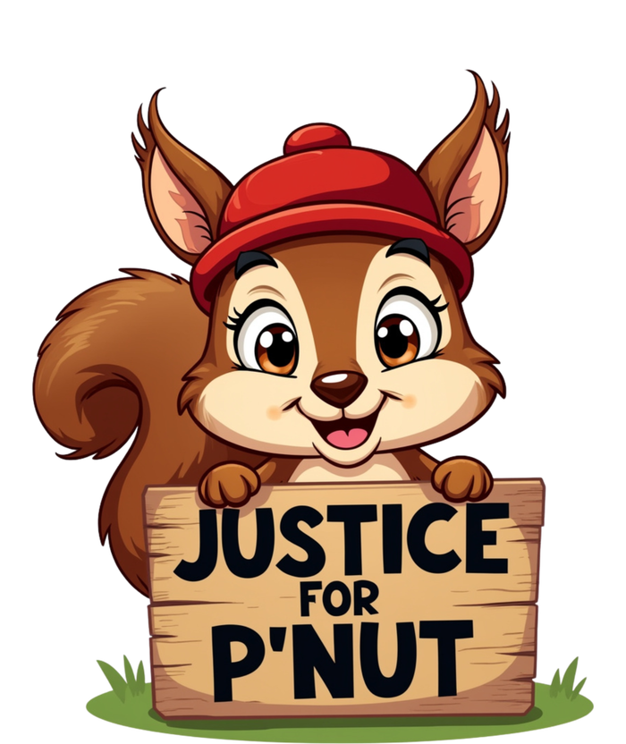 Justice For P Nut Funny Squirrel T-Shirt