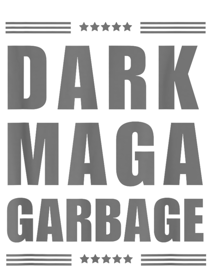 Dark Maga Garbage Funny Tall Hoodie