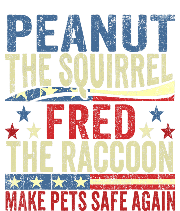 Peanut The Squirrel & Fred The Raccoon Make Pets Safe Again USA-Made Doggie Bandana