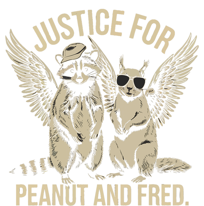 Justice For Peanut And Fred Peanut Squirrel Fred Raccoon Poster