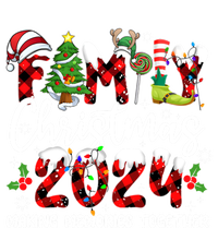 Family Christmas 2024 Making Memories Together Xmas Ornat Gift Pom Pom 12in Knit Beanie