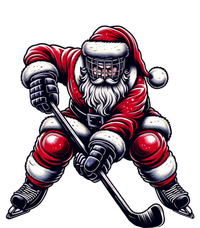 Christmas Sports Santa Plays Ice Hockey Xmas Gift T-Shirt