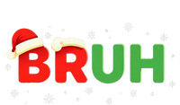 Bruh Funny Saying Meme Bro Boy Christmas Women's Fleece Hoodie