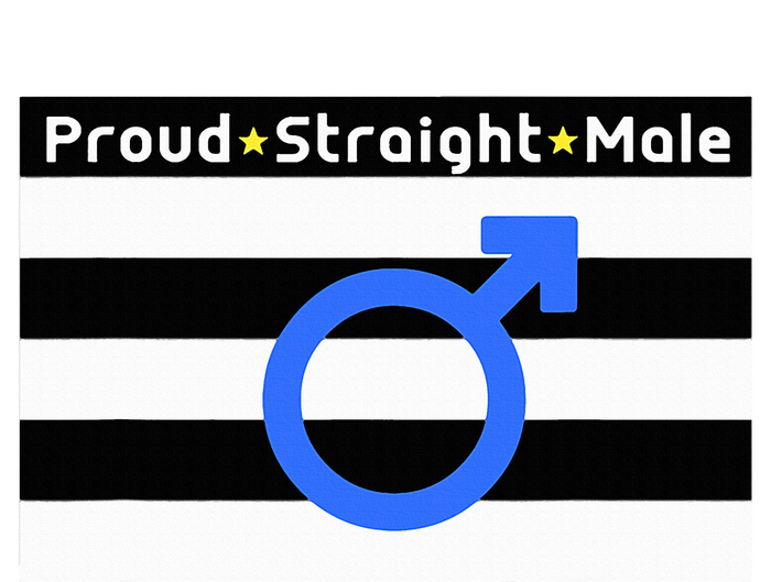 Straight Proud Heterosexual Male 7-Panel Snapback Hat