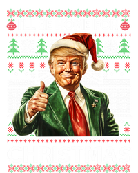 ILl Be Home For Christmas Xmas Trump Pajamas Holiday Santa Meaningful Gift Women's Long Sleeve Flannel Pajama Set 