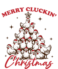 Merry Cluckin Christmas Xmas Tree Chicken Pajamas Holiday Gift Tank Top