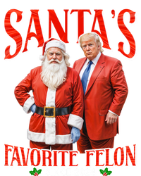 SantaS Favorite Felon Since 2024 Christmas Xmas Funny Trump Gift Insulated Varsity Jacket