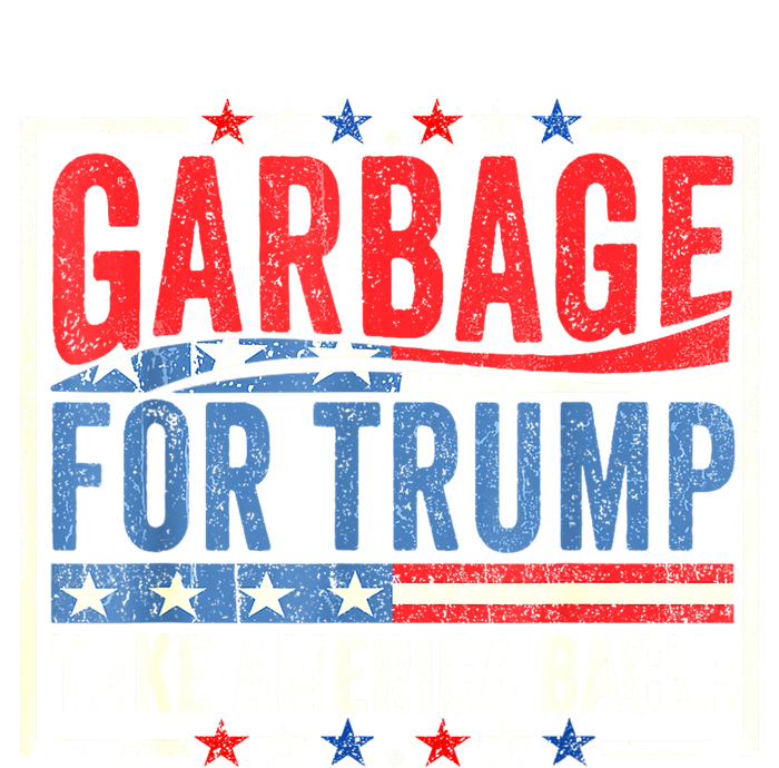 Garbage For Trump Proud To Be Garbage Presidential Election Gift Valucap Bio-Washed Visor