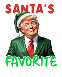 SantaS Favorite President Funny Trump Christmas Santa Hat Gift T-Shirt