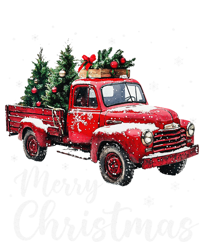 Merry Christmas Red Truck Family Matching Christmas Pajama Gift Premium T-Shirt