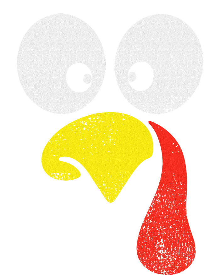 Silly Turkey Face Family Thanksgiving Dinner Gift T-Shirt