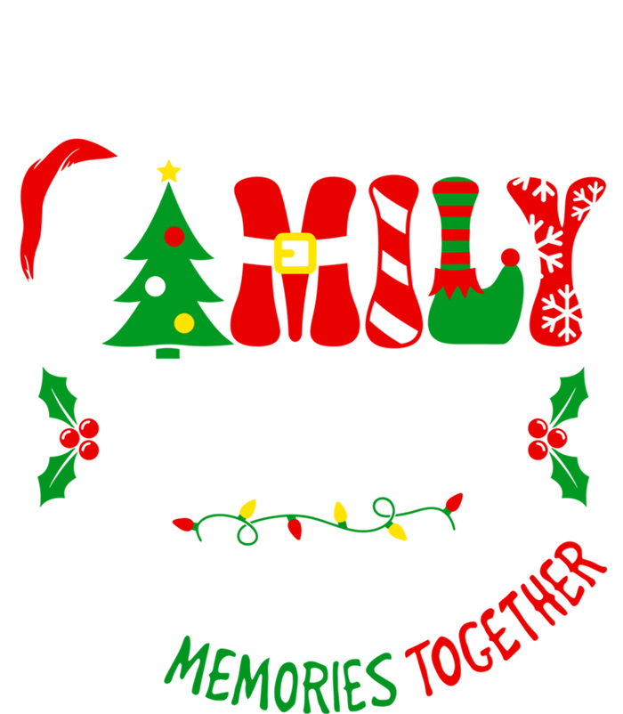 We Are Family Christmas 2024 Making Memories Together Xmas Gift Women's Racerback Tank