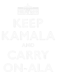 Keep Kamala And Carry On Ala Funny Parody Political Poster T-Shirt