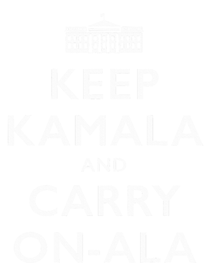 Keep Kamala And Carry On Ala Funny Parody Political Poster T-Shirt