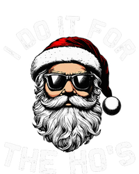 I Do It For The Hos Funny Inappropriate Christmas Santa Face Tall Long Sleeve T-Shirt