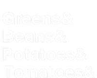 Greens Beans Potato Tomato Poster