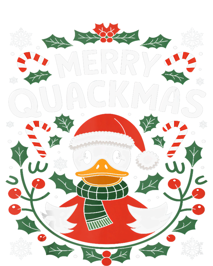 Merry Quackmas Christmas Rubber Duck Tank Top Metallic Star Ornament