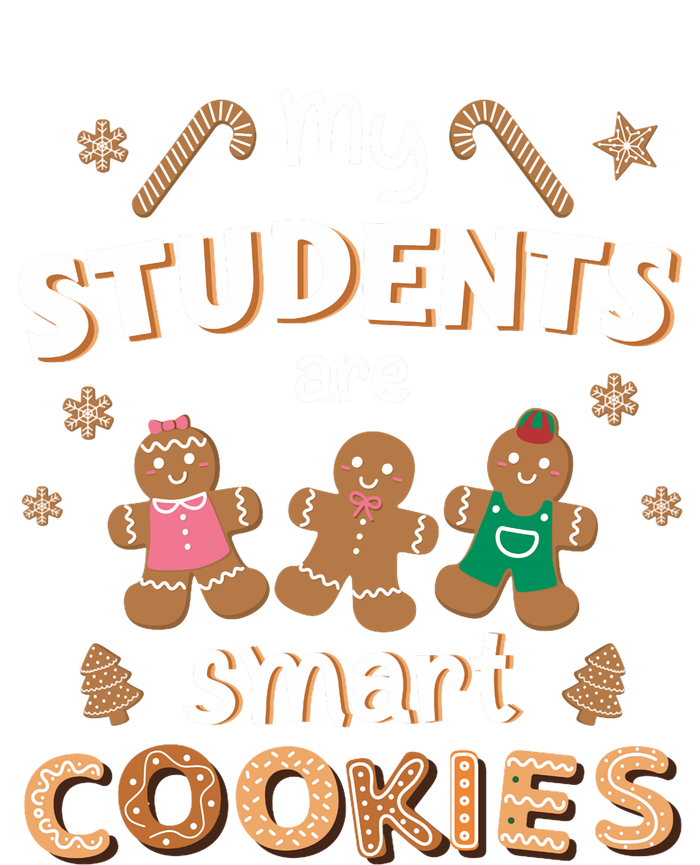 My Students Are Smart Cookies For Christmas Teacher Long Sleeve USA-Made Snowflake Beanie