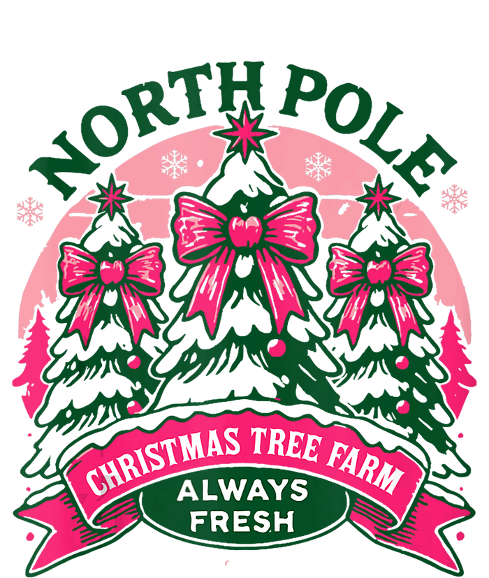 North Pole Christmas Trees Merry Christmas Tree Farm Tank Top T-Shirt