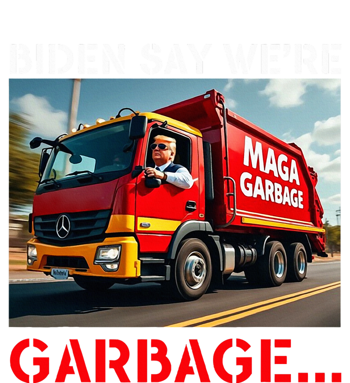 Donald Trump Rides In Garbage Truck T-Shirt