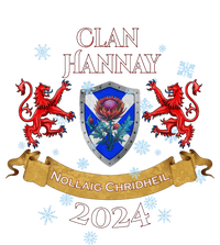 Hannay Family Christmas 2024 Scottish Clan Long Sleeve T-Shirt