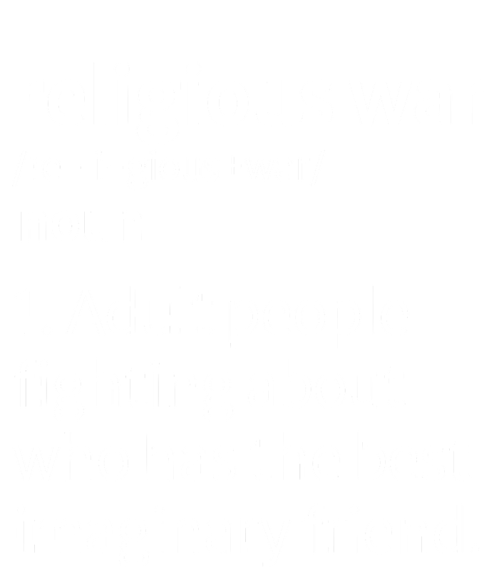 Religious War Definition Aldult People Fighting Funny Jesus Wool Snapback Cap