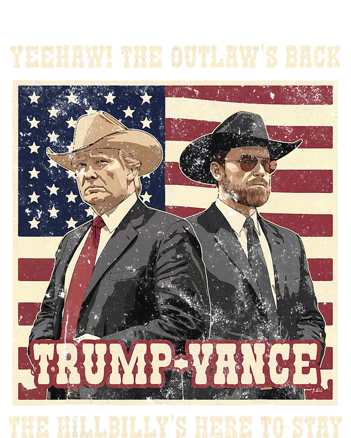 Trump Vance 2024 Outlaw Hillbily Won Inauguration T-Shirt