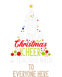 Teaching Math Teacher Xmas Family Merry Christmas Tank Top Insulated Varsity Jacket