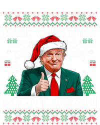 Make Christmas Great Again Funny Trump Xmas Snow Pajama Ugly Gift Tall Sweatshirt