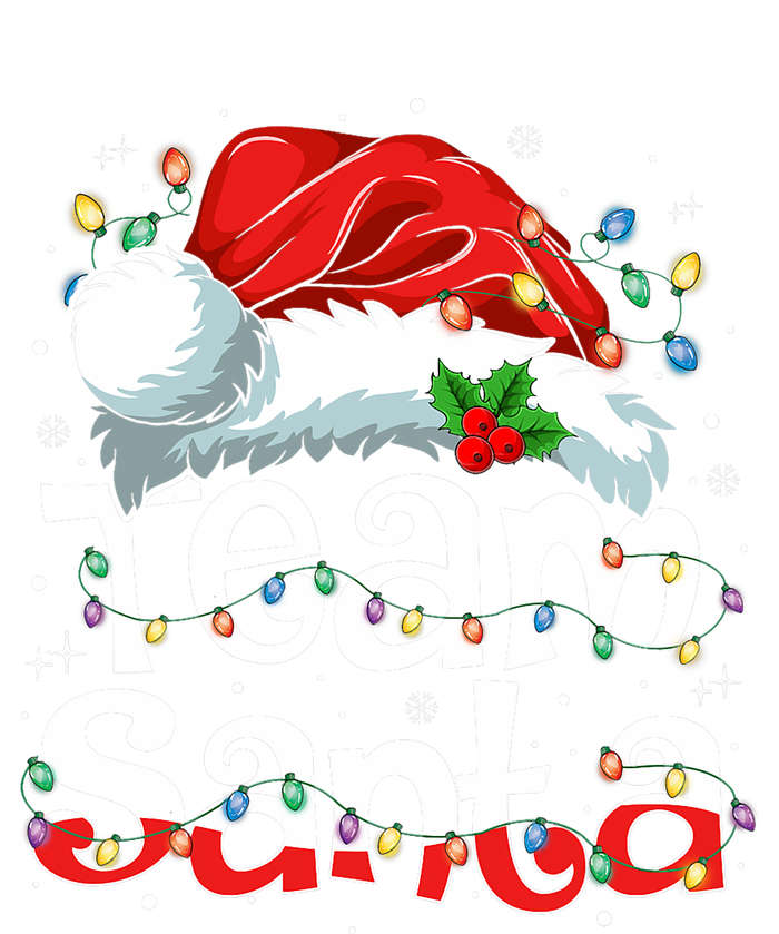 Team Santa Claus Christmas Family Matching Pajama Funny Xmas Tall T-Shirt