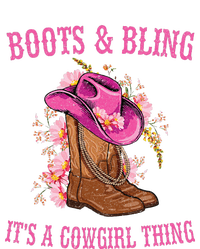 Boots And Bling Its A Cowgirl Thing Cute Love Country Life T-Shirt