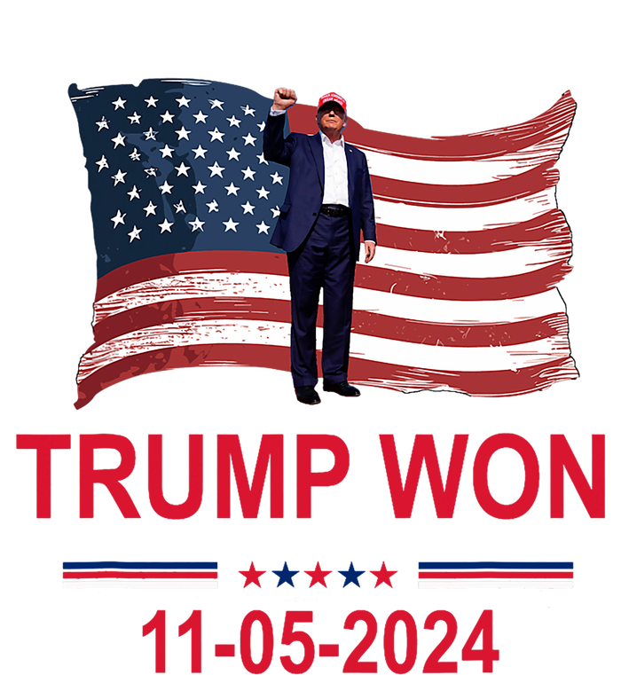 Trump Wins 2024 Election Trump Won 2024 T-Shirt