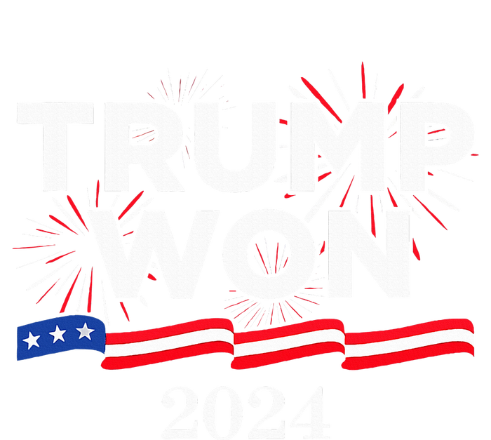 Donald Trump Won 2024 Election Inauguration Kids T-Shirt