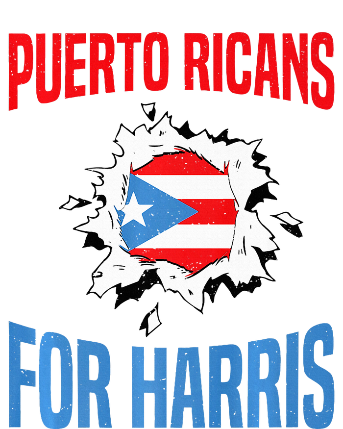 Puerto Ricans For Harris 2024 Puerto Rican Anti Trump Kamala Pajama Set