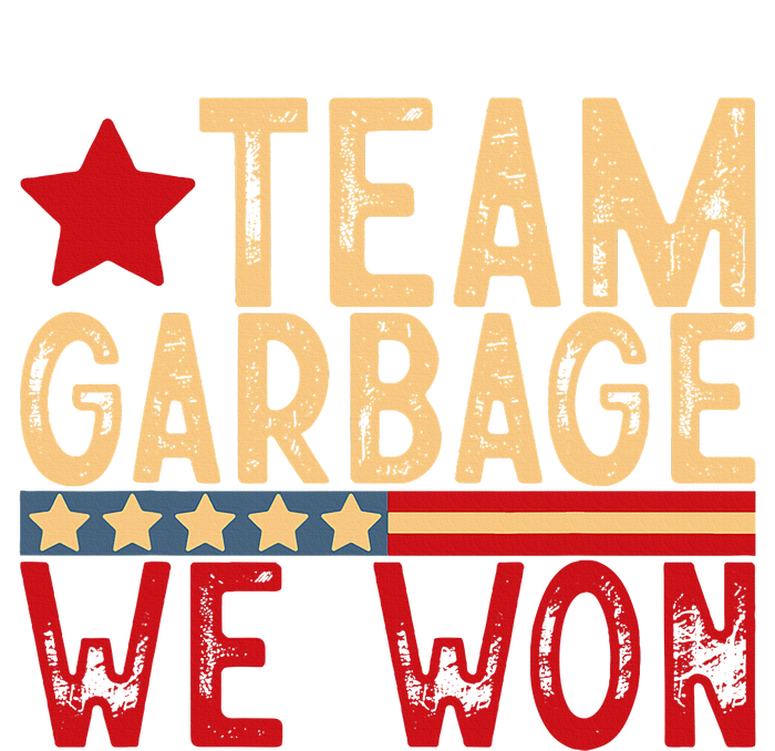 Team Garbage We Won Team Garbage For Trump 2024 Elections Sustainable Beanie