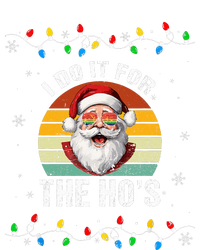 I Do It For The Hos Funny Inappropriate Christmas Santa Face T-Shirt