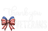 Thank You Veterans Patriotic Coquette Bow Veterans Day 2024 Magnet