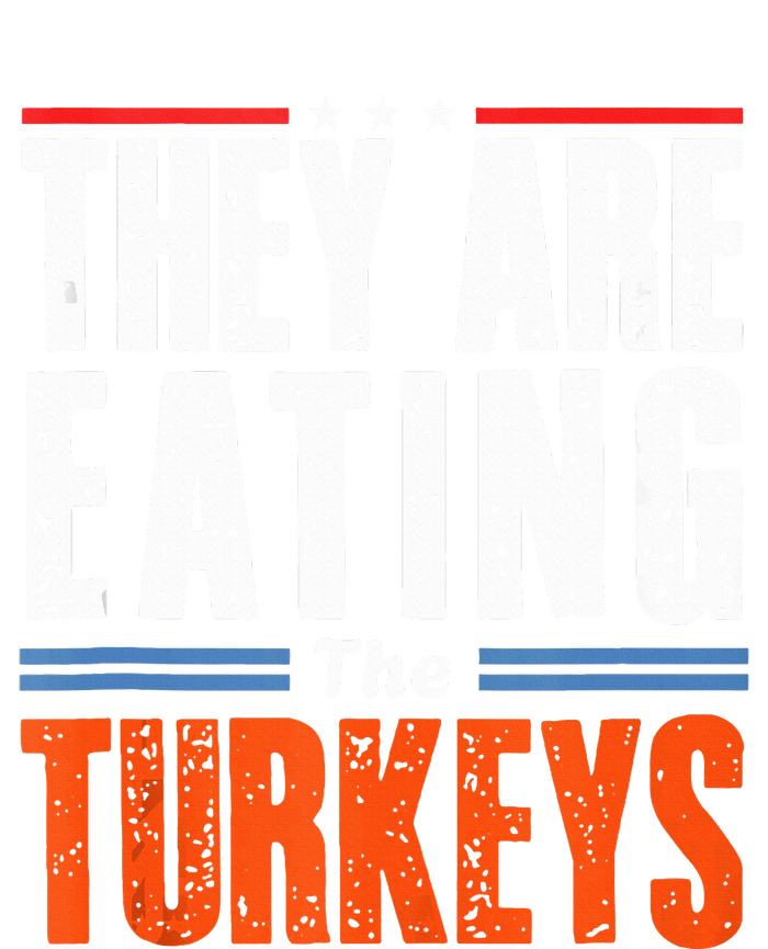 Funny Trump Saying They Are Eating The Turkeys Kids T-Shirt