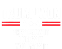 Funny Trump Won They Know It I Know It You Know It Tank Top