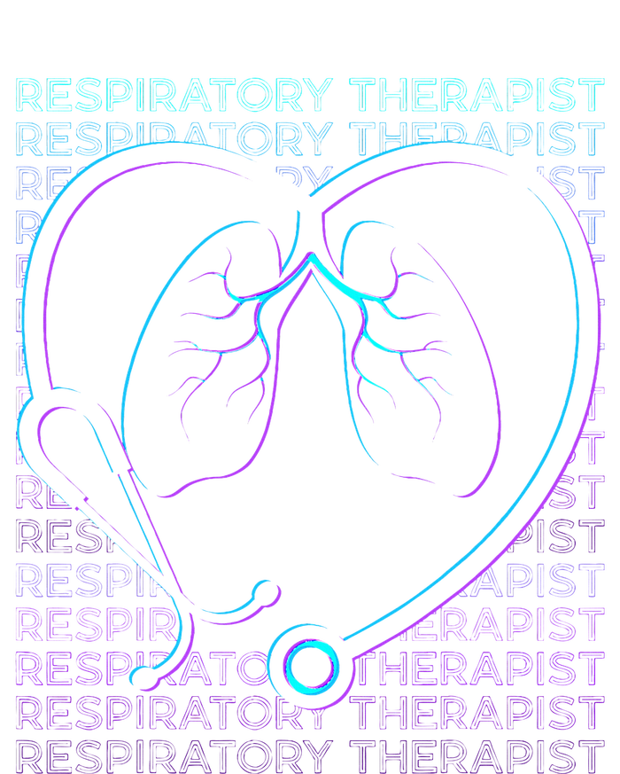 Respiratory Therapist Respiratory Therapy Retro T-Shirt