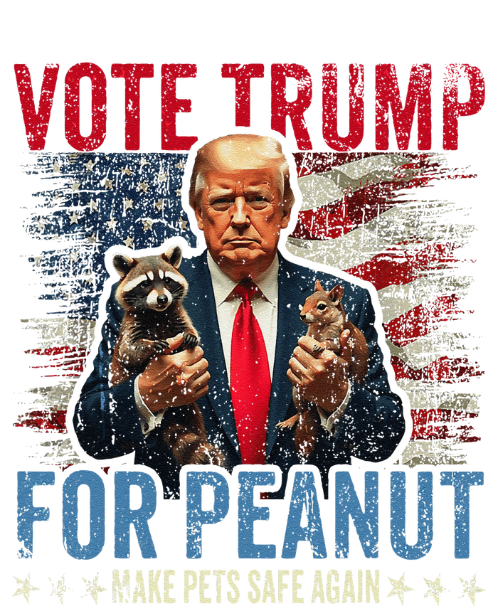 Vote Trump For Peanut The Squirrel Hoodie