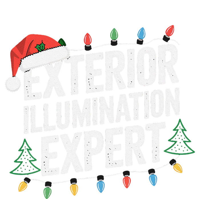 Funny Christmas Lights Exterior Illumination Expert T-Shirt