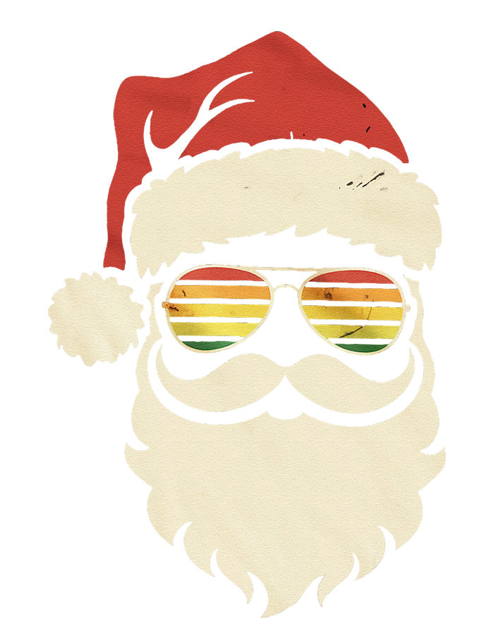 Cool Santa Face Retro Sunglasses Christmas Xmas Mousepad