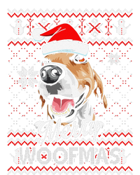 Merry Woofmas Tricolor Beagle Dog Santa Ugly Christmas T-Shirt