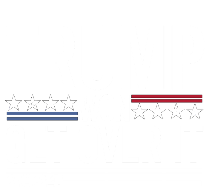 Trump Won Get Over It 2024 Premium Hoodie