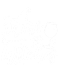 Up Witches Witch Hat Wine Glass Halloween Costume Gift Tie-Dye T-Shirt